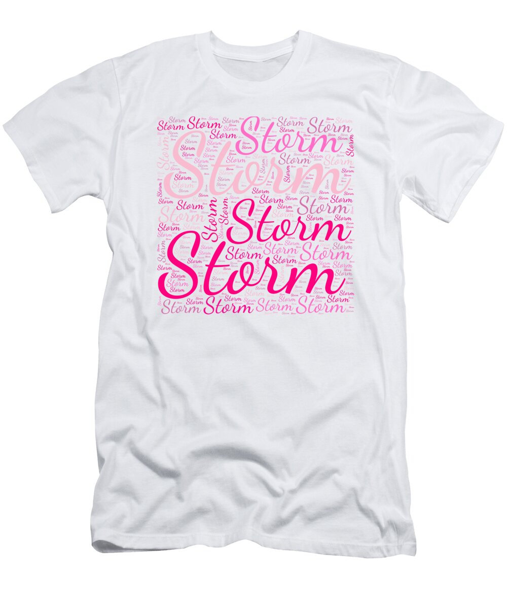 Storm Names Without Frontiers Vidddie Publyshd T-Shirt