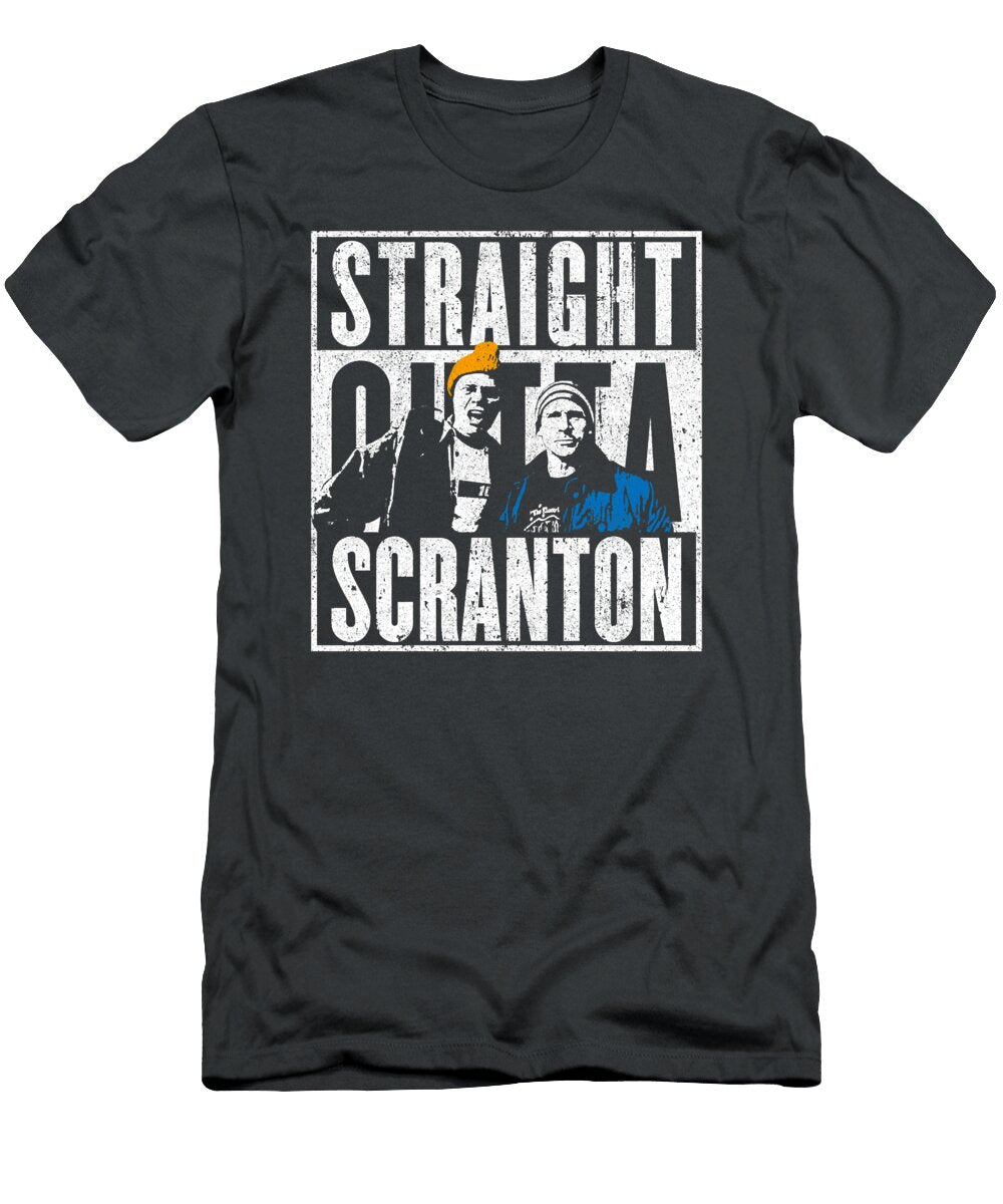 Straight Outta Scranton Lazy Scranton Quyet Doi Le T-Shirt