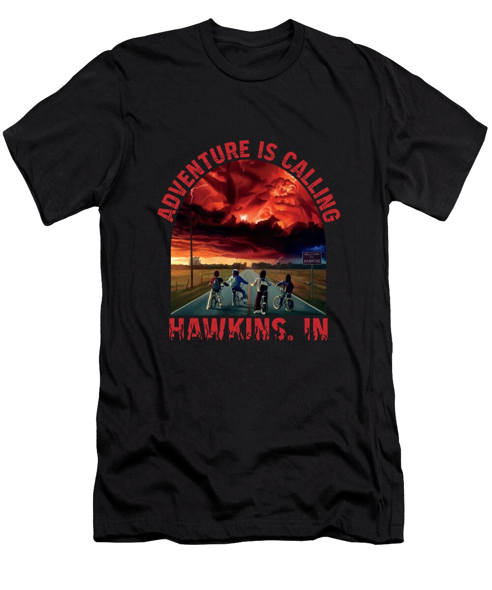 Stranger Things Adventure Is Calling Kirania Finest T-Shirt