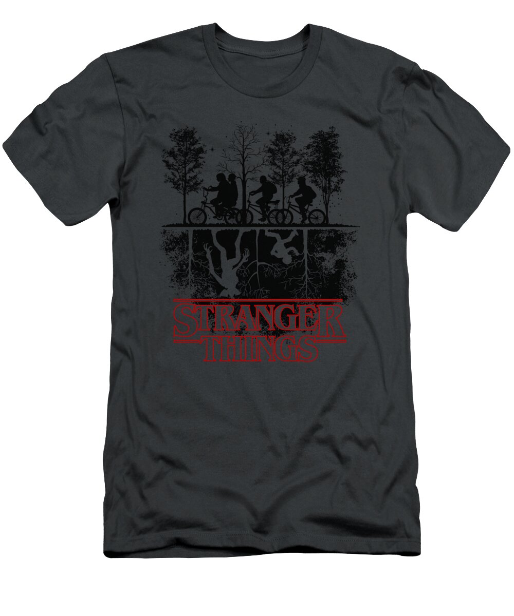 Stranger Things the Upside Down Logo Maik Sperl T-Shirt