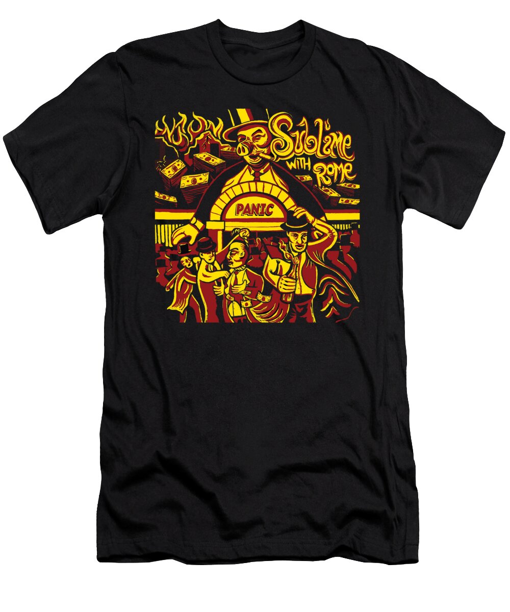 Sublime Band Sublime Band Concert Tour Case Fire T-Shirt