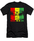 Summer Jamaican Beach Rasta Reggae Im in Love Florian Dold Art T-Shirt