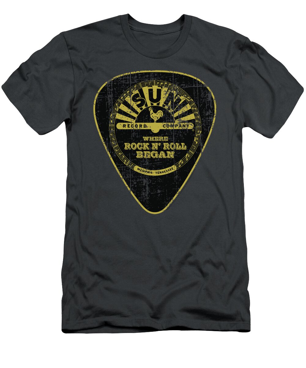Sun Guitar Pick Brand a T-Shirt
