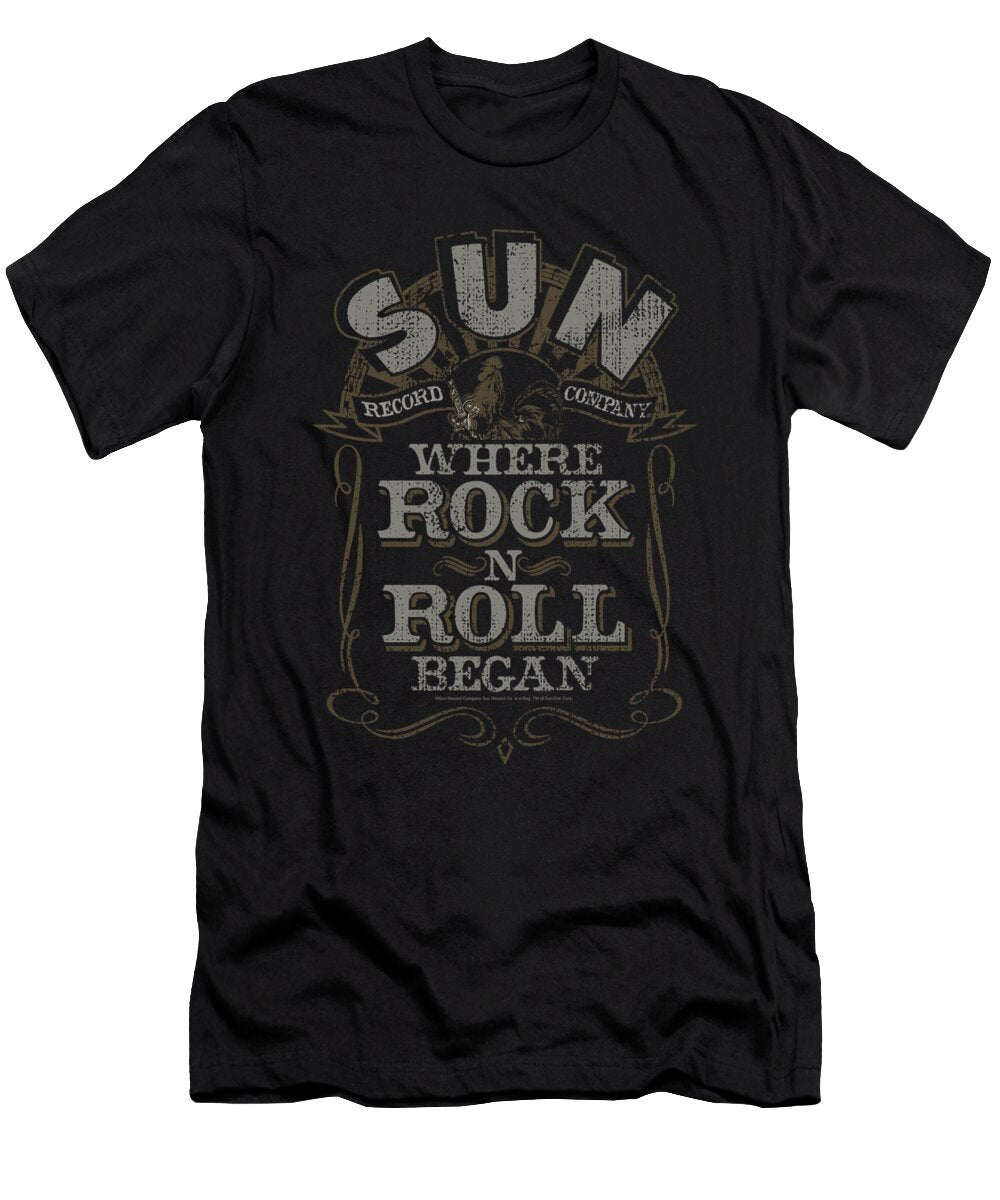Sun Where Rock Began Brand a T-Shirt