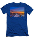 Sunset Pier Fishing Marvin Spates T-Shirt