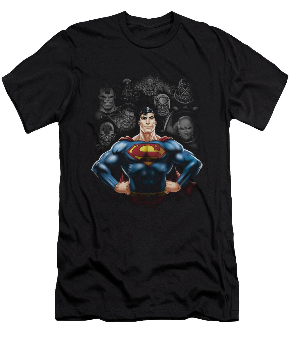 Superman Comic Villains Seth Lundberg T-Shirt