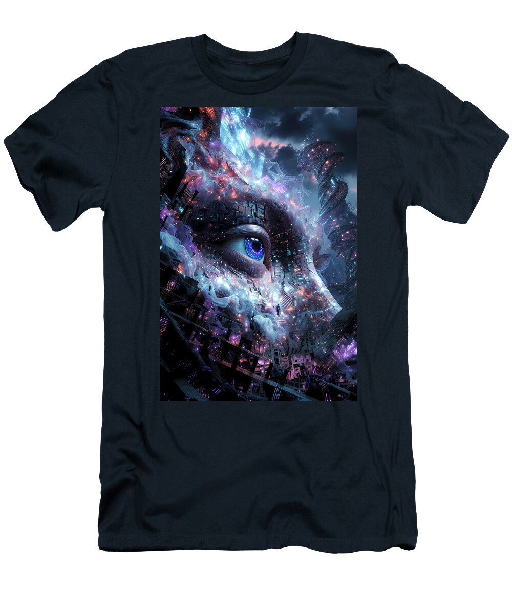Surreal Techno Futuristic Vision Tricky Woo T-Shirt