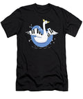 Swan Piano Keys Pianist Piano Player Musician Gift Thomas Larch T-Shirt
