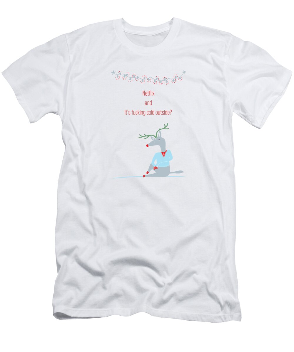 Sweary Netflix and Chill Ink Well T-Shirt
