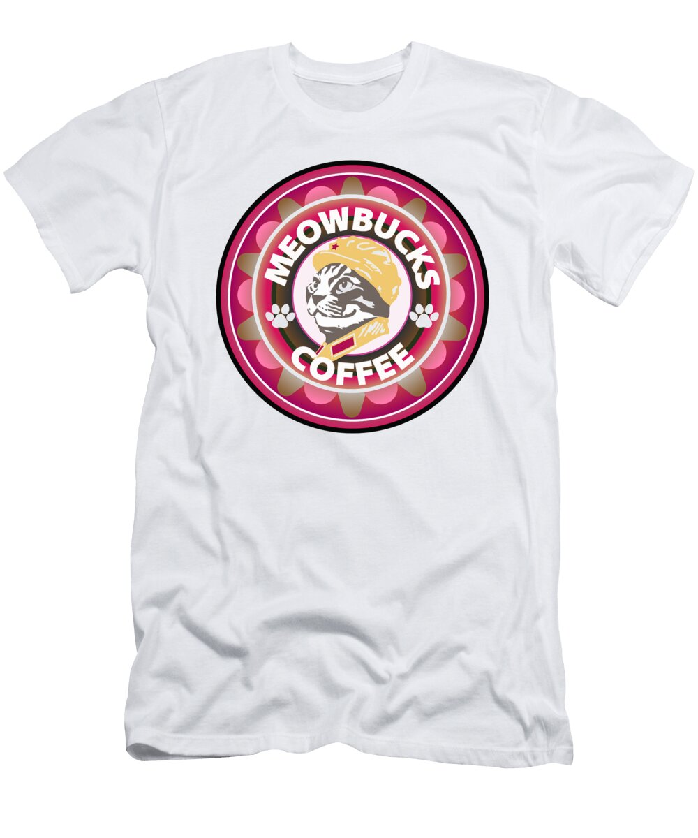 Sweet Coffee Cat Charito Helgason T-Shirt