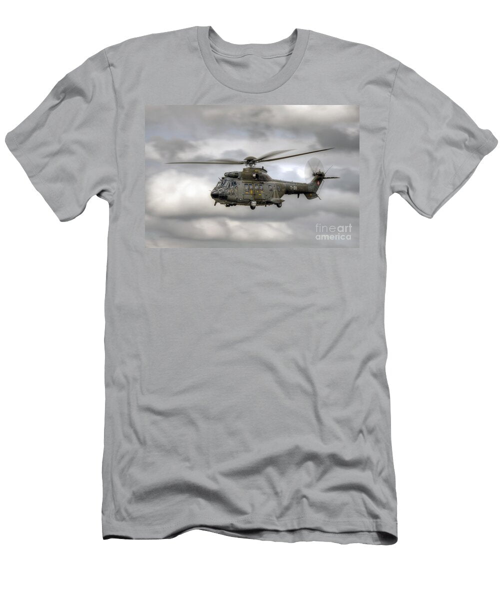 Swiss Air Force Super Puma Steve H Clark Photography T-Shirt