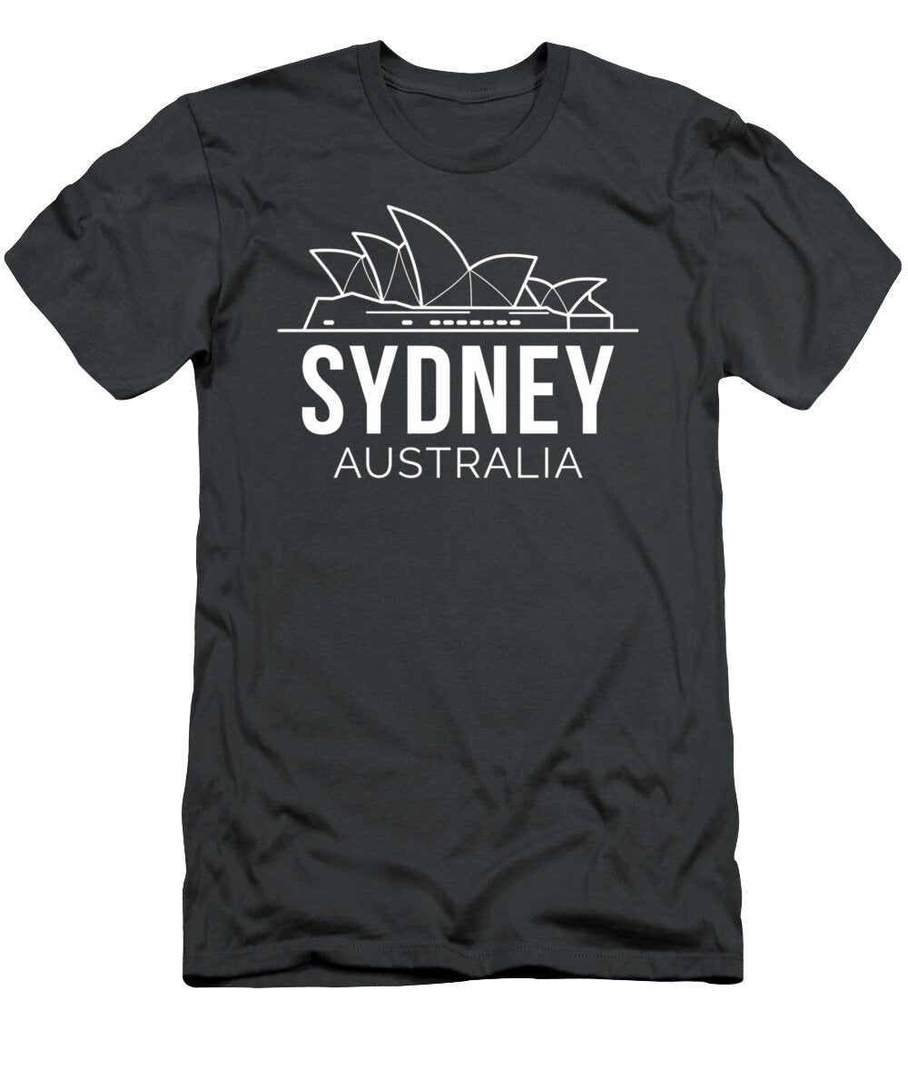 Sydney Australia Opera House Aussie Love Alexaw Izhaa T-Shirt