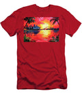 Sydney Harbour Sunset Opera House and Harbour Bridge Panorama Sunset Modern Buildings Sydney Clark Leffler T-Shirt