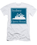 Sydney Opera House in Blue Lagoon Custom Home Fashions T-Shirt