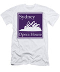 Sydney Opera House in Purple Custom Home Fashions T-Shirt