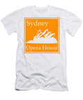 Sydney Opera House in Tangerine Custom Home Fashions T-Shirt