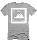 Sydney Opera House in White Inverse Custom Home Fashions T-Shirt