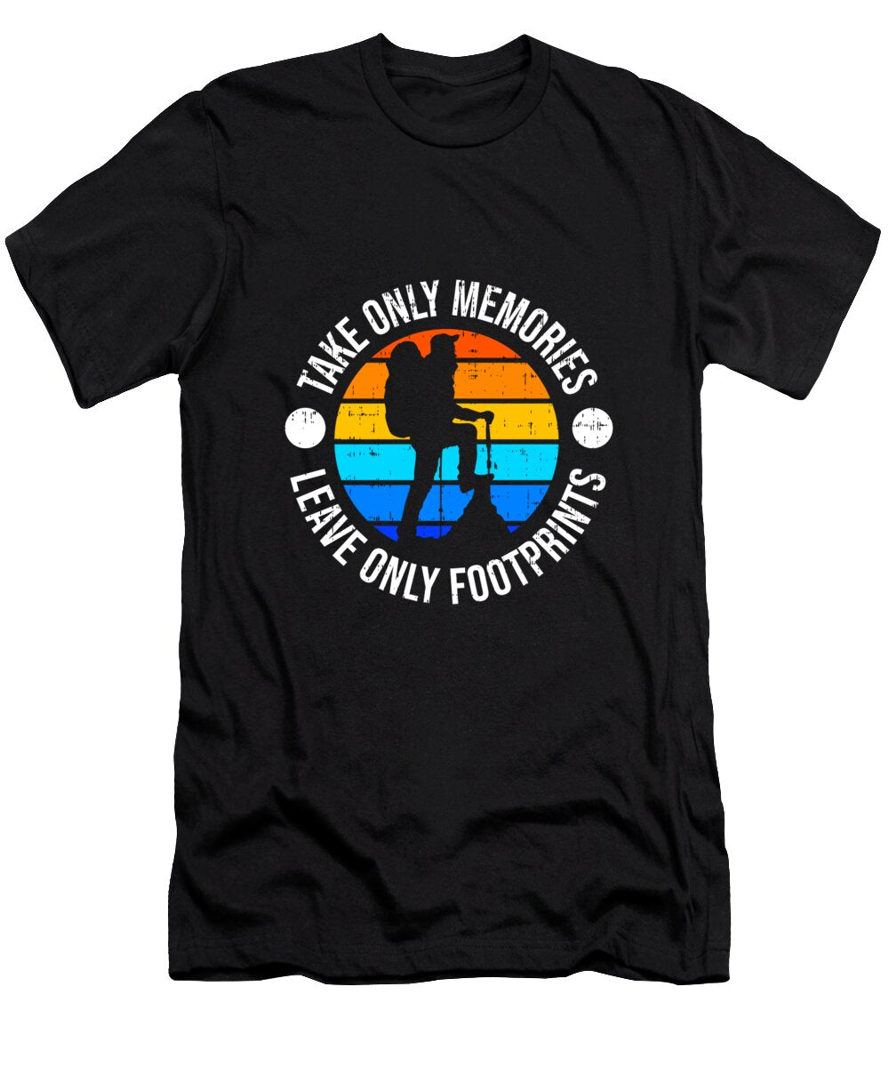 Take Only Memories Leave Only Footprints Rhandz Ballesteros T-Shirt