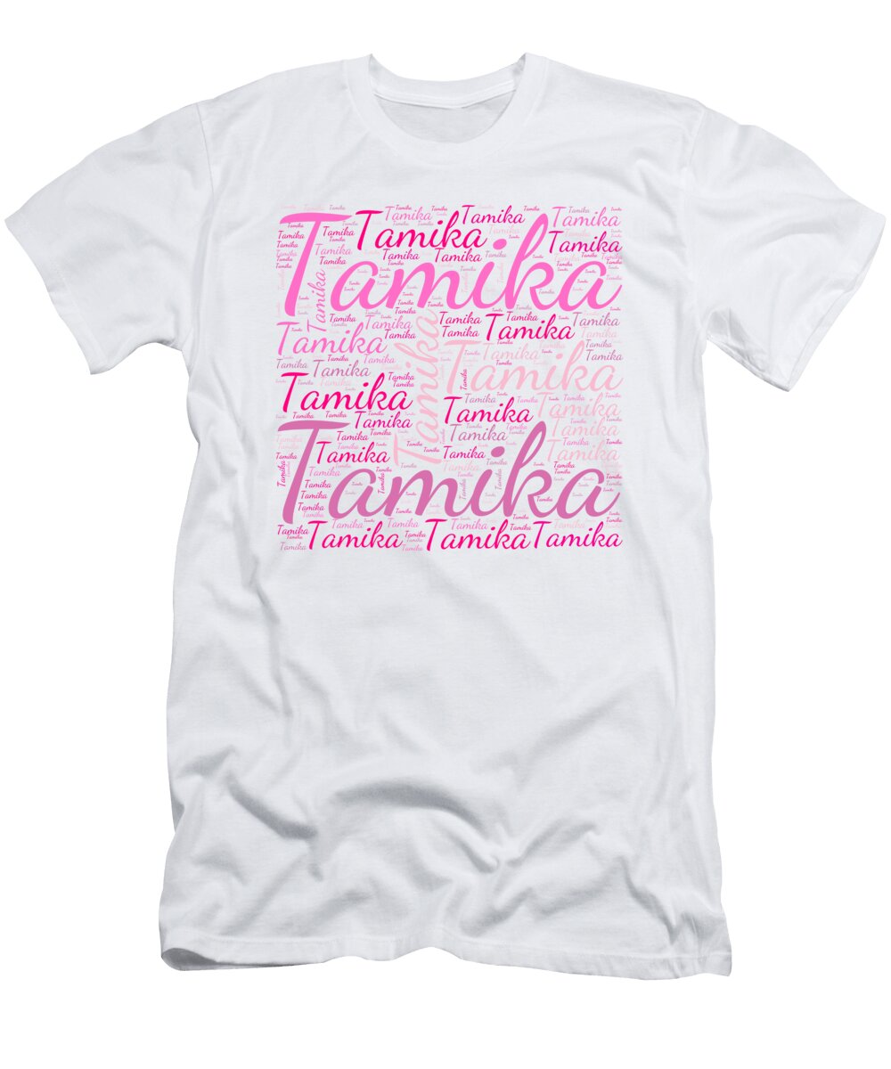 Tamika Names Without Frontiers Vidddie Publyshd T-Shirt