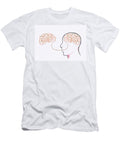 Tangled Line Inside Mans Head Connected Ikon Ikon Images T-Shirt