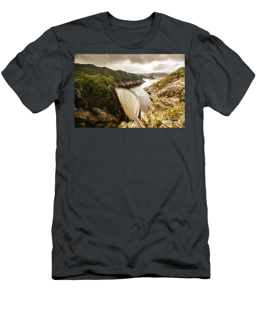 Tasmania Hydropower Dam Jorgo Photography Wall Art Gallery T-Shirt