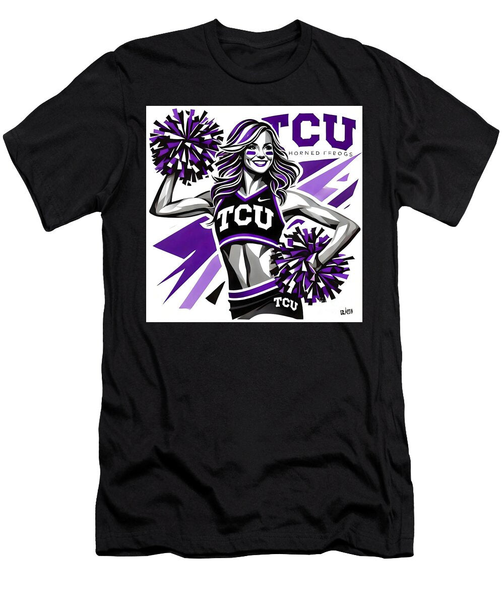 Tcu Horned Frogs Pop Art 1 Robert Williams T-Shirt