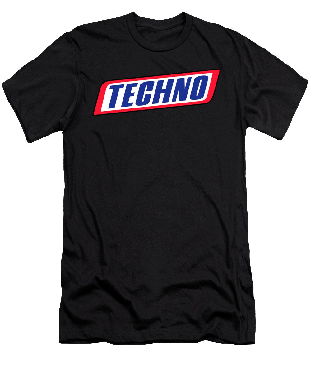 Techno Logo Parody Sarcastic P T-Shirt