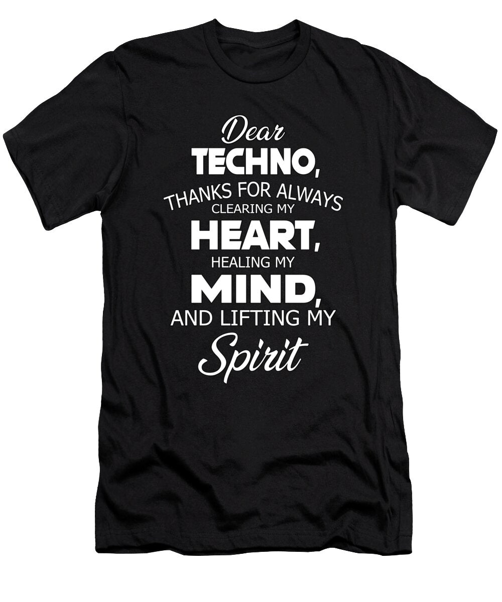 Techno Music DJ Electro Rave Festival Gift Idea Tshirtconcepts Marvin Poppe T-Shirt
