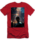 Techno Silhouette and Neon Lights Tricky Woo T-Shirt