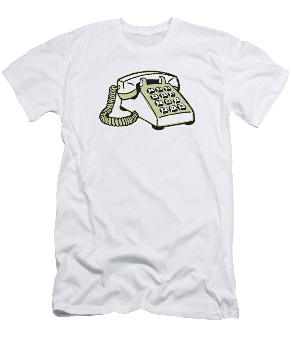 Telephone with Push Buttons Csa Images T-Shirt