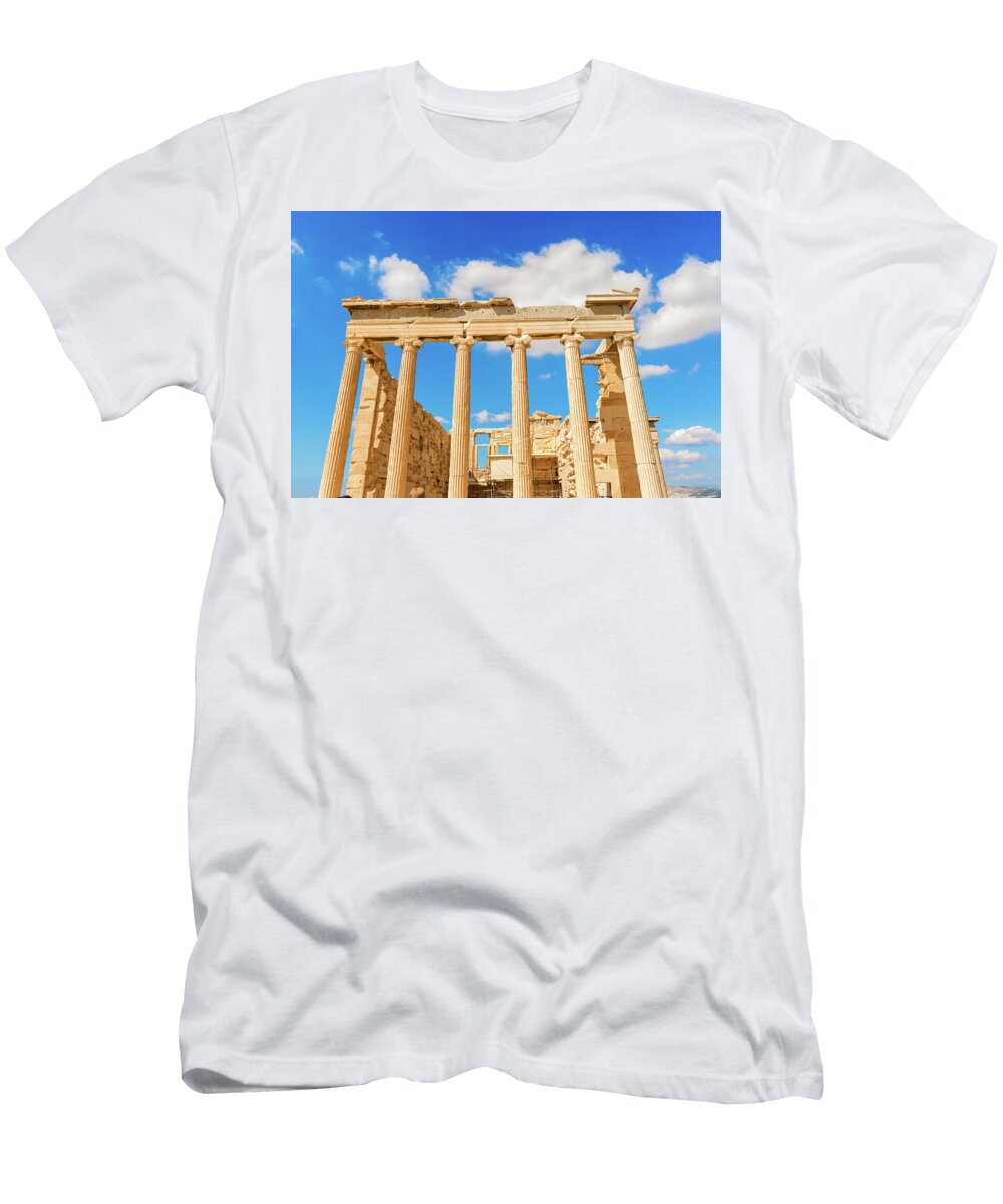 Temple of Athena Nike in Greece Marek Poplawski T-Shirt