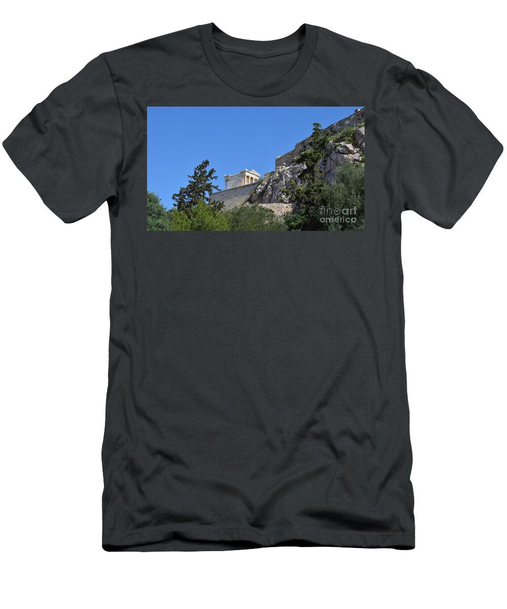 Temple of Athena Peeking Out Janet Marie T-Shirt