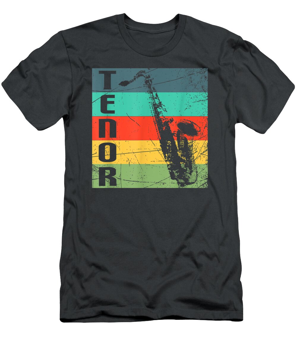 Tenor Saxophone Player Jazz Musician Sax Machri Raelyn T-Shirt