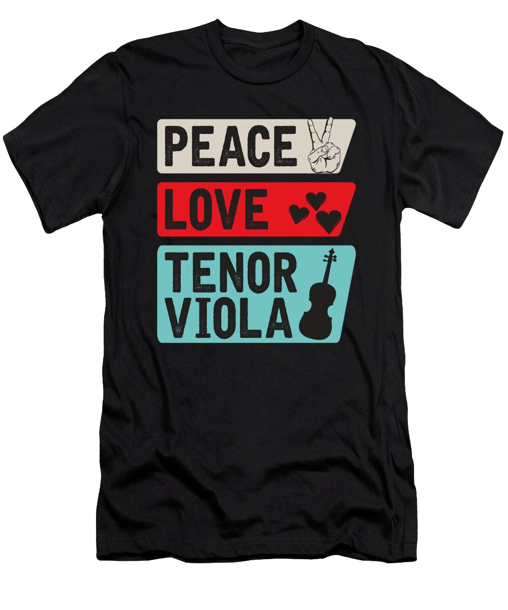 Tenor Viola Musical Instrument Cello Tenshirt T-Shirt