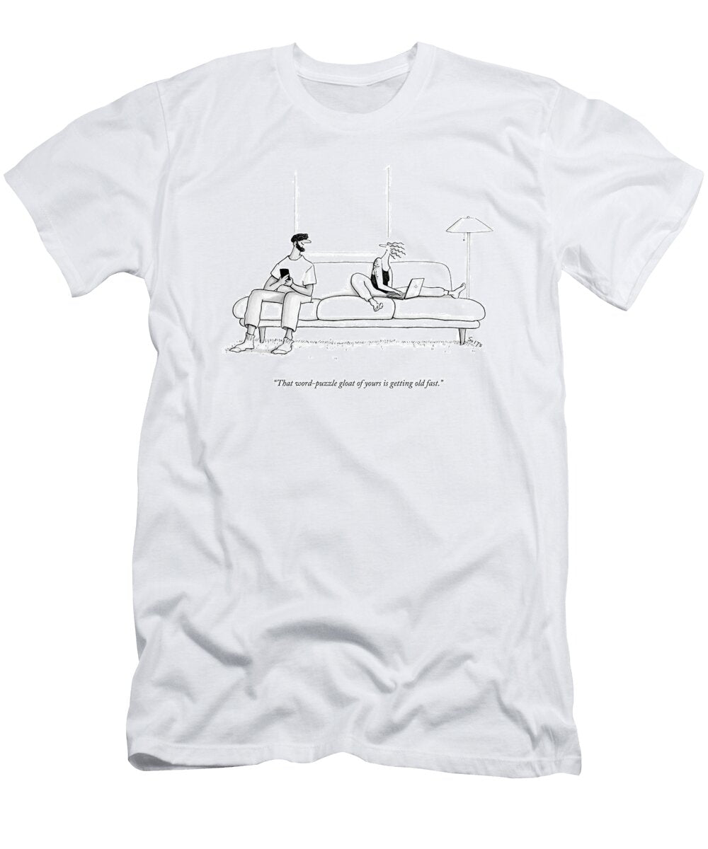 That Word Puzzle Gloat Julia Suits T-Shirt