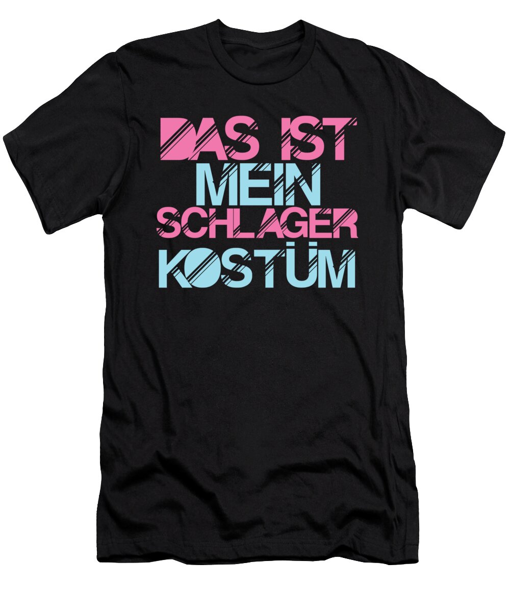 Thats My Schlager Costume Pop Music Musician Hits Hit Gift Thomas Larch T-Shirt