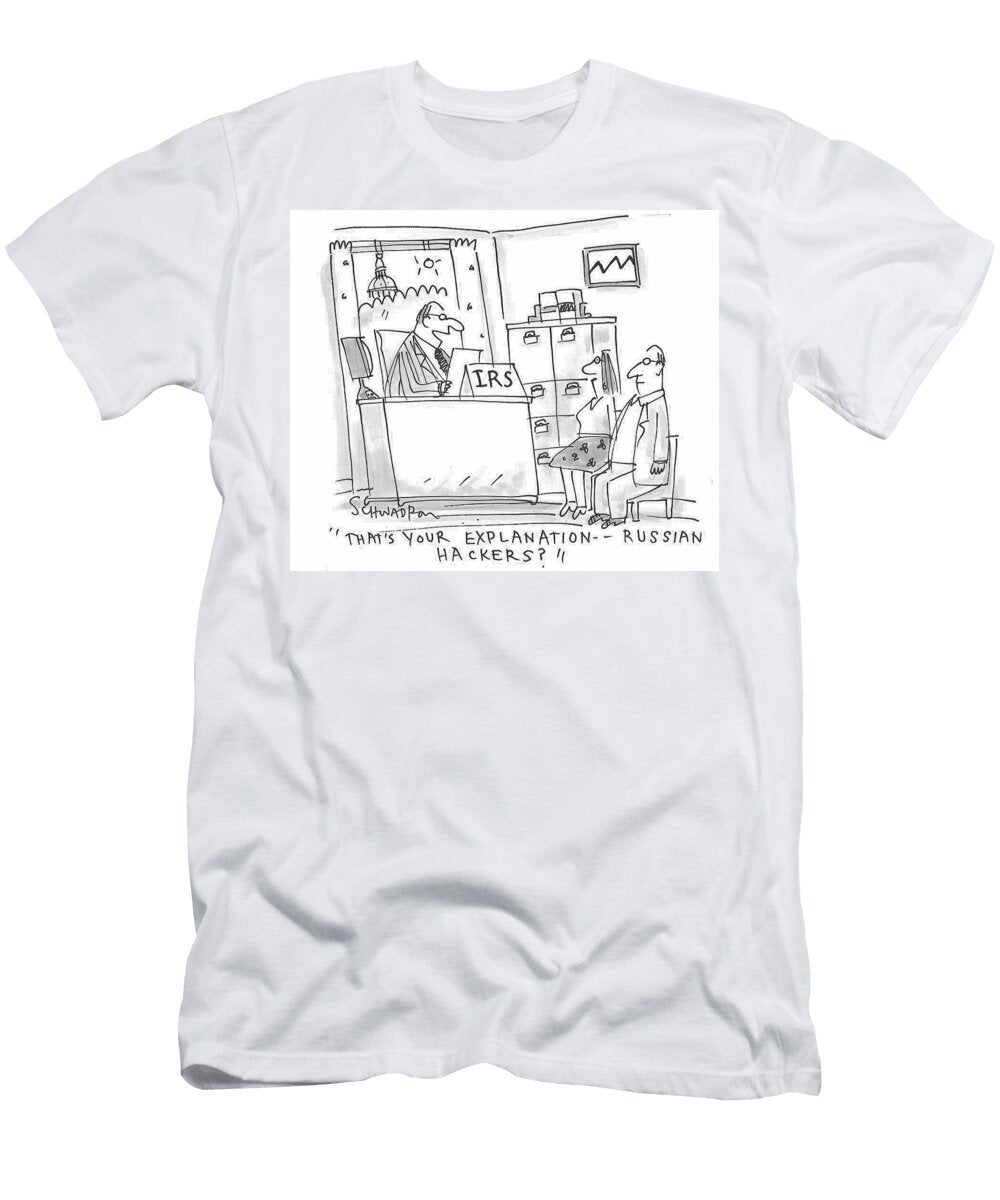 Thats Your Explanation Russian Hackers Harley Schwadron T-Shirt