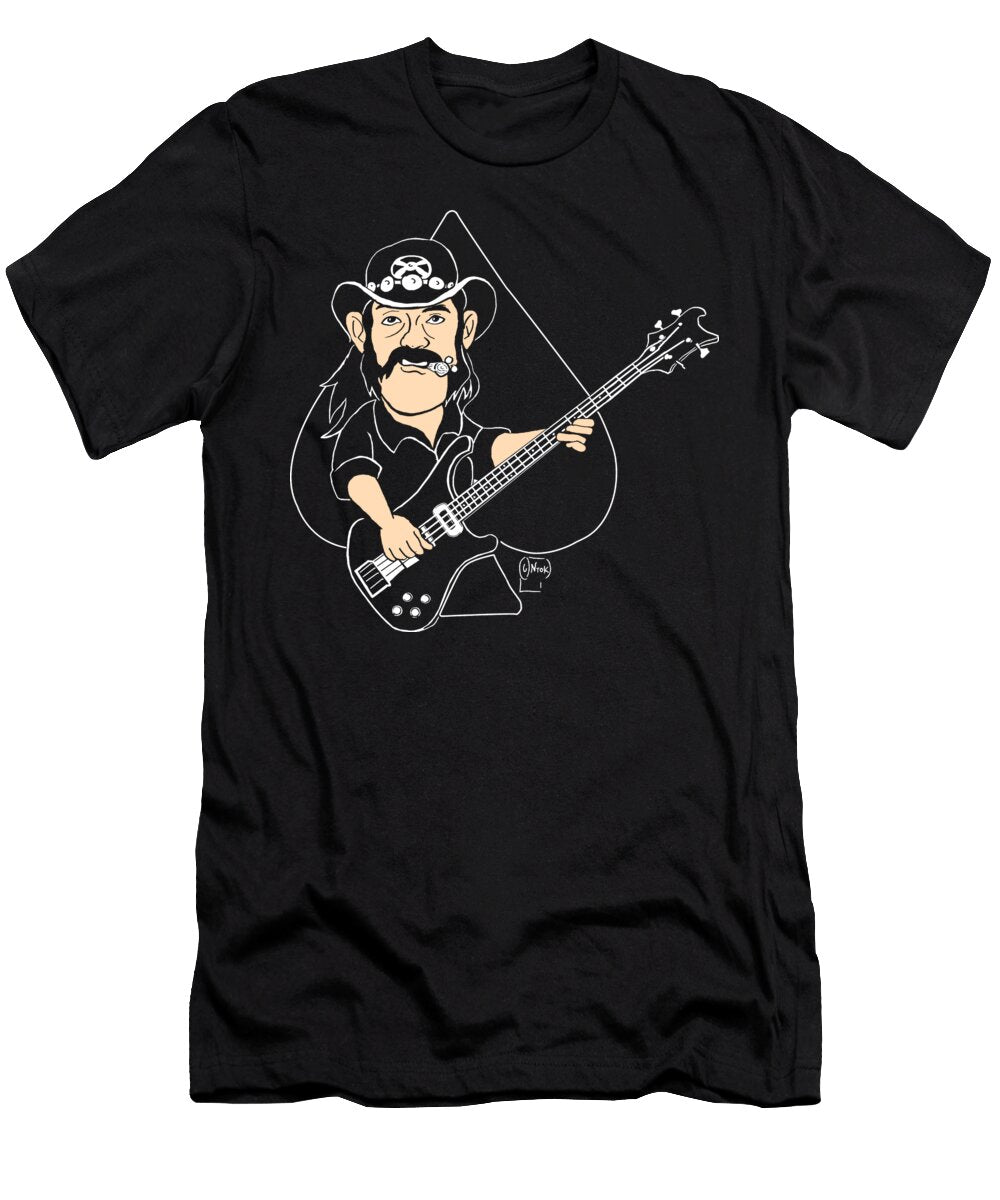 The Ace of Spades Caricature Akis Dokomes T-Shirt