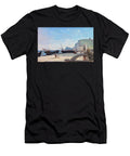 The Beach Etretat By Jean Baptiste Camille Corot 1872 Jean Baptiste Camille Corot T-Shirt