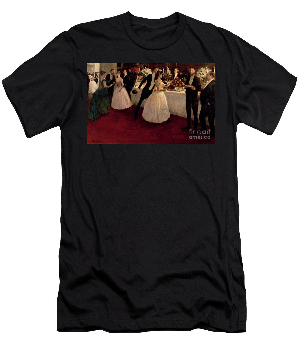 The Buffet Jean Louis Forain T-Shirt