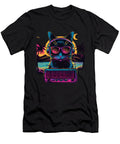 The Cats Meow Sic DJ Purrfection Dnt Prints Art T-Shirt
