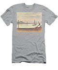 The Channel At Gravelines Evening Georges Pierre Seurat T-Shirt
