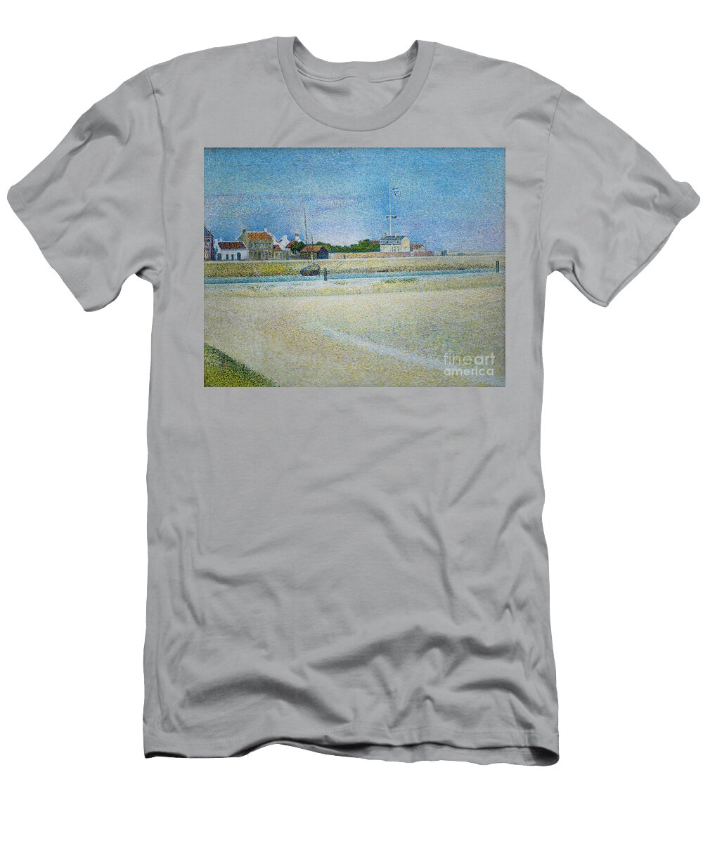 The Channel of Gravelines Grand Fort Philippe George Seurat T-Shirt