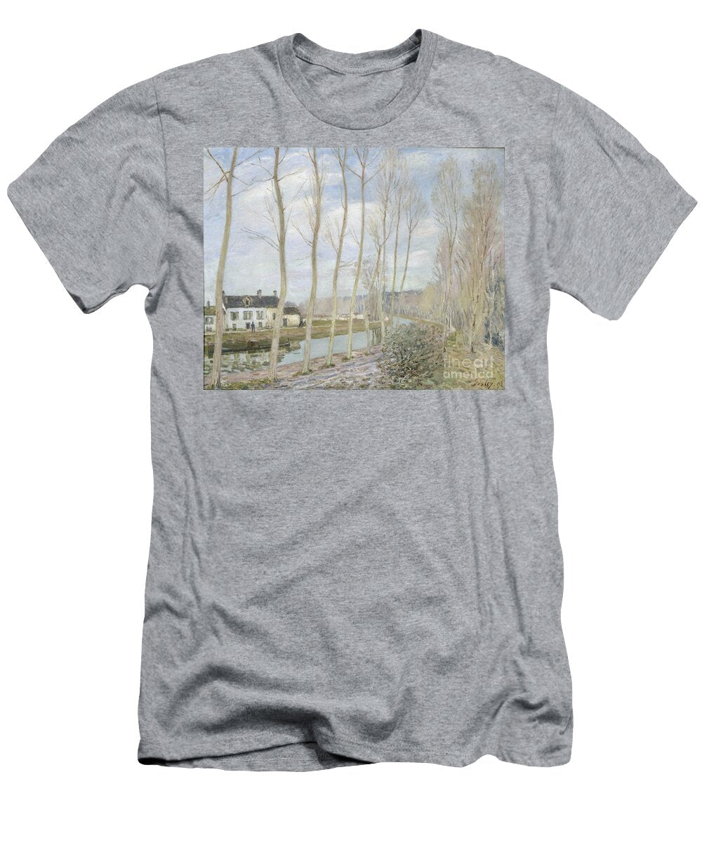 The Channel of Loing At Moret Celestial Images T-Shirt