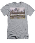 The Church At Vetheuil Under Snow Claude Monet T-Shirt