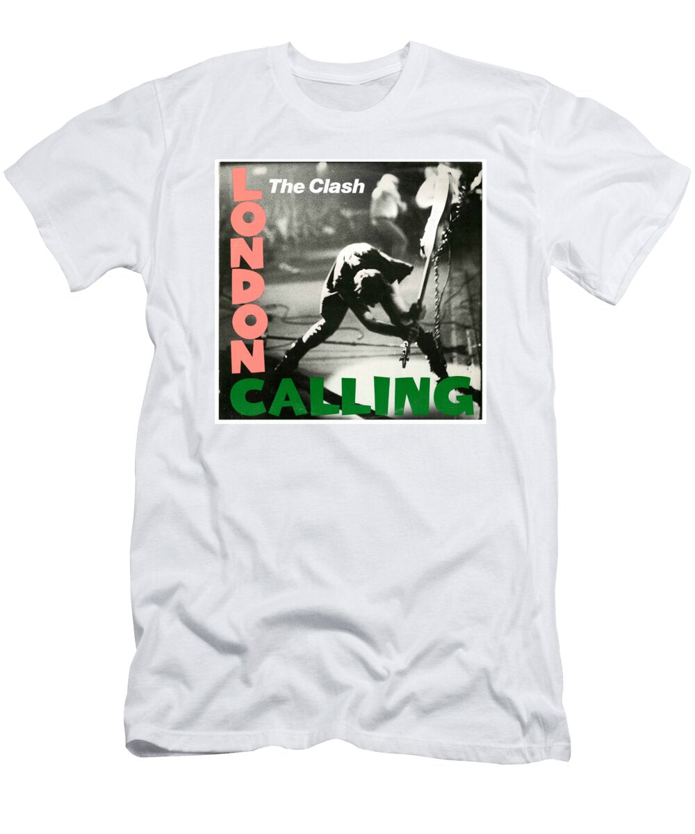 The Clash London Calling Album Cover Just Vintage T-Shirt