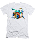 The Drums Music Art By Sharon Cummings Sharon Cummings T-Shirt