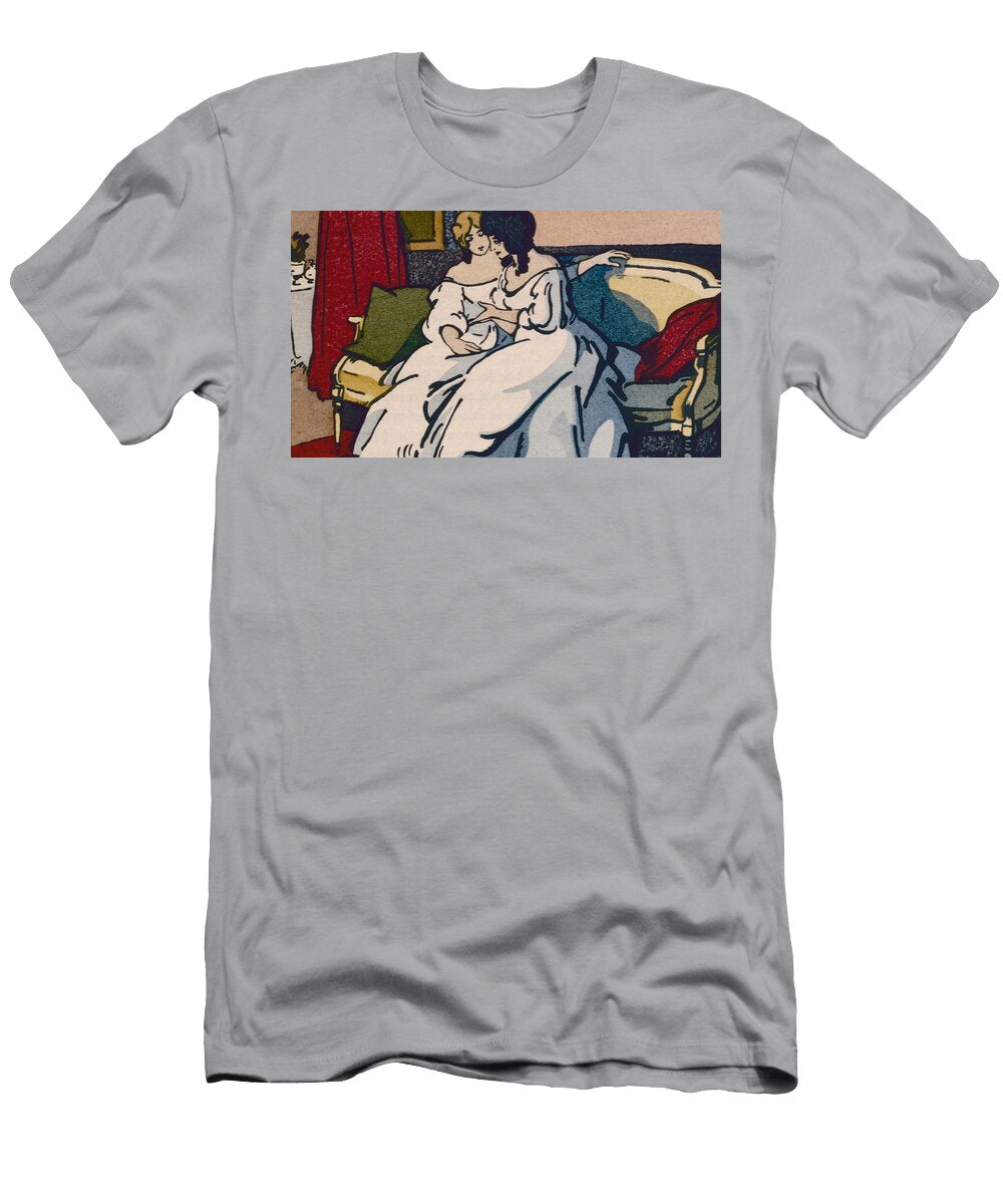 The Duchesse De Langeais Visiting the Vicomtesse De Beauseant Quint T-Shirt