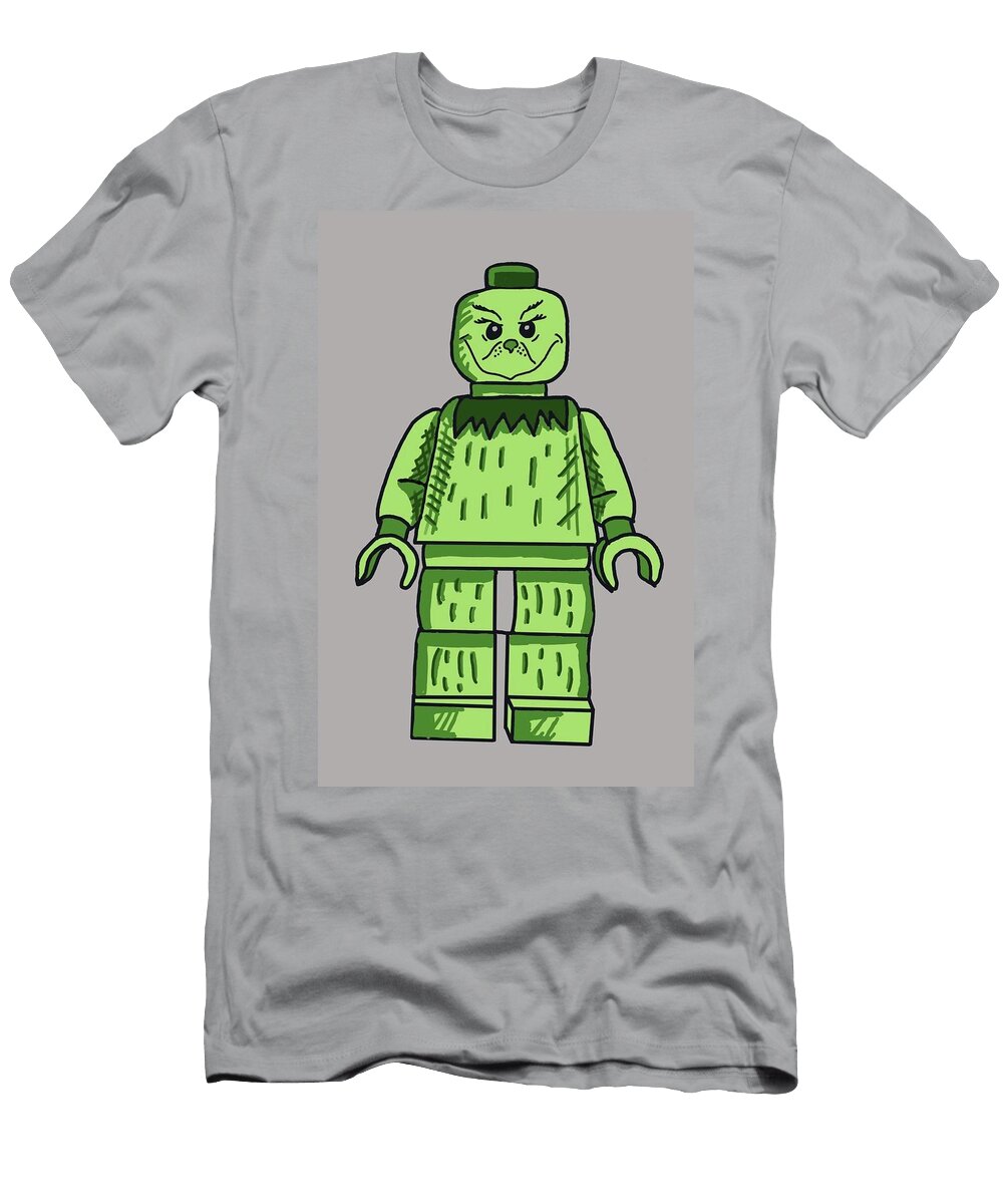 The Grinch Lego John Cooke T-Shirt