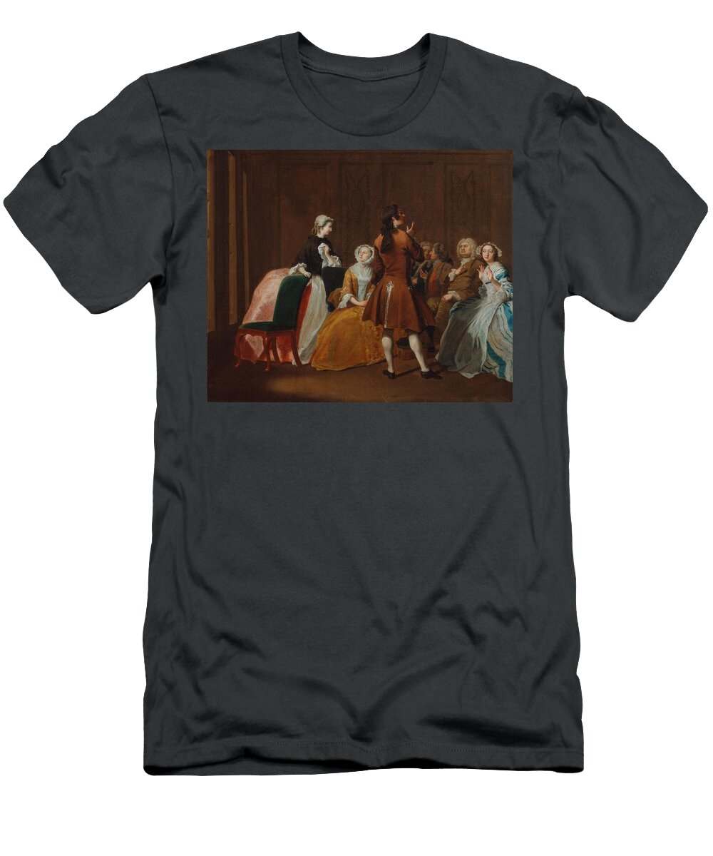 The Harlowe Family From Samuel Richardsons Clarissa Joseph Highmore English T-Shirt
